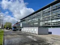 Konteineris-biuras namelis, 20`, H=2,8m